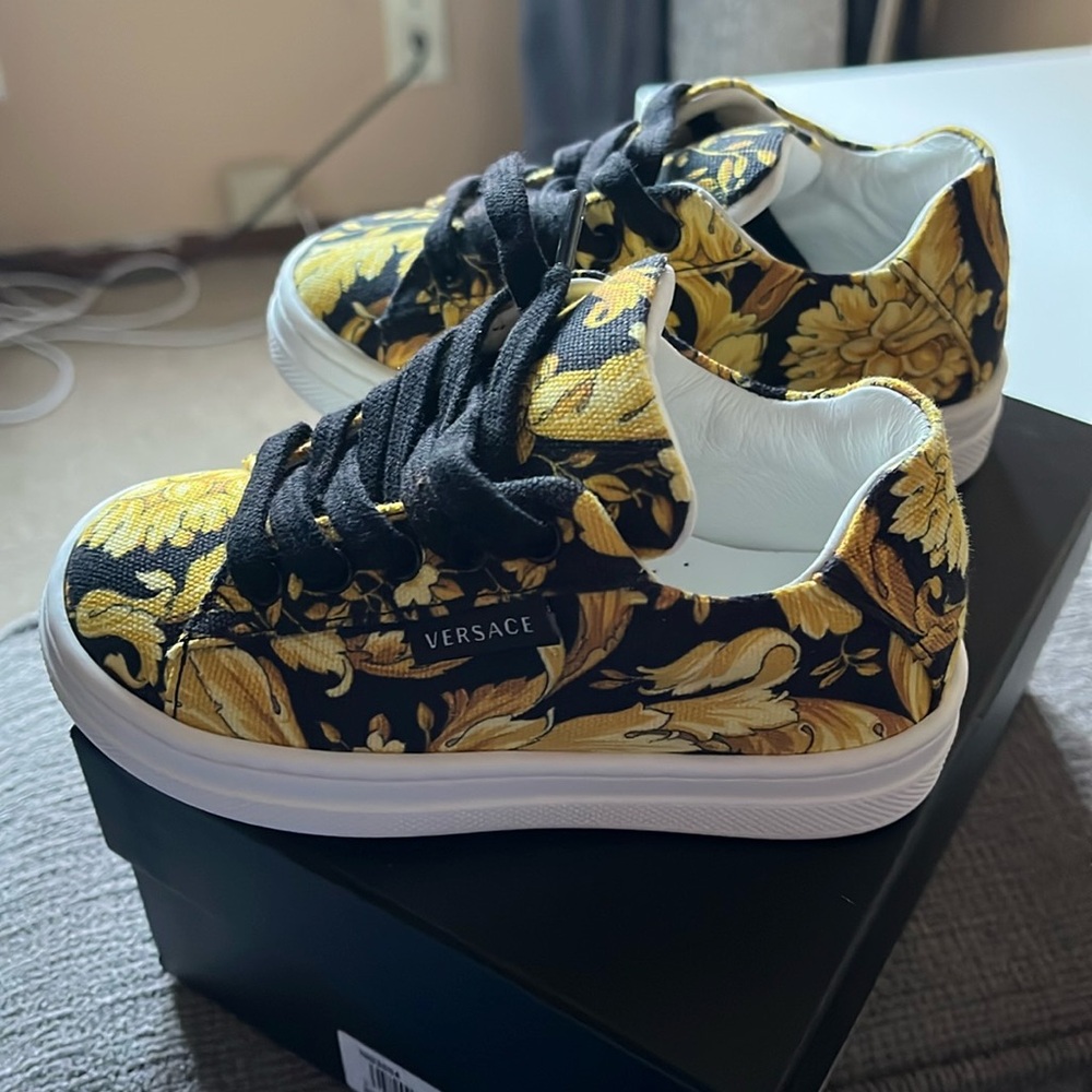Boy Versace shoes.